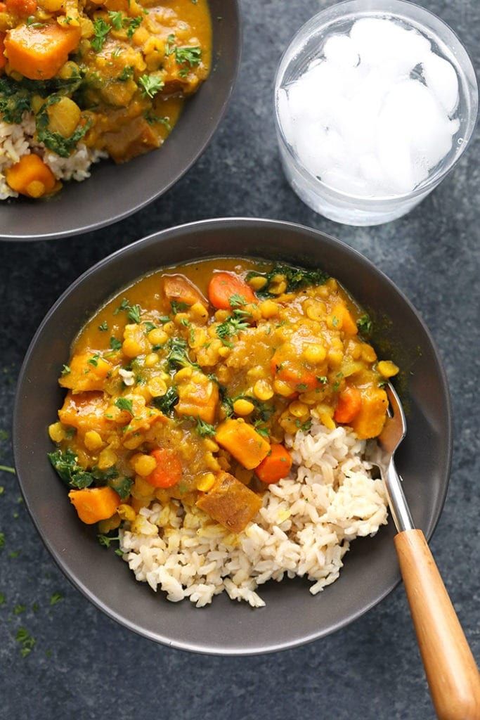 Instant Pot Sweet Potato Vegan Curry: Quick Weeknight Meal